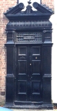 A lovely old door in the law office area