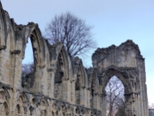 st Mary's Abbey ruins thanks to Henry VIII