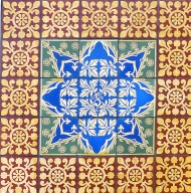 victorian tiles Chapter house floor