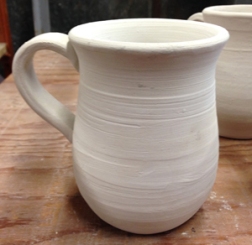 The first finished mug