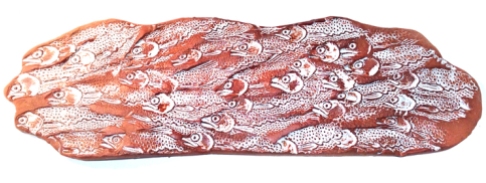 fish majolica